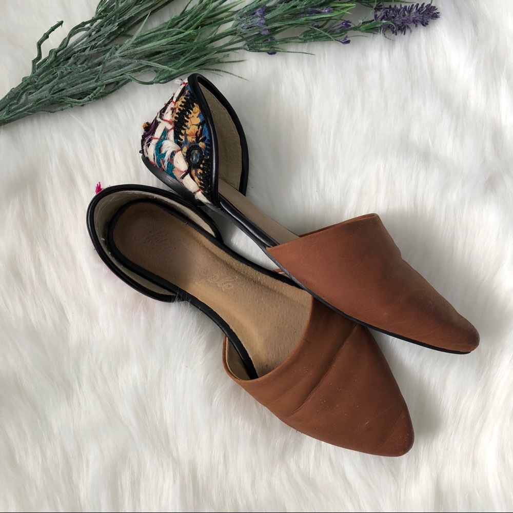 Free People | Rajah D’orsay Flats Shoes Colorful - Picture 2 of 7